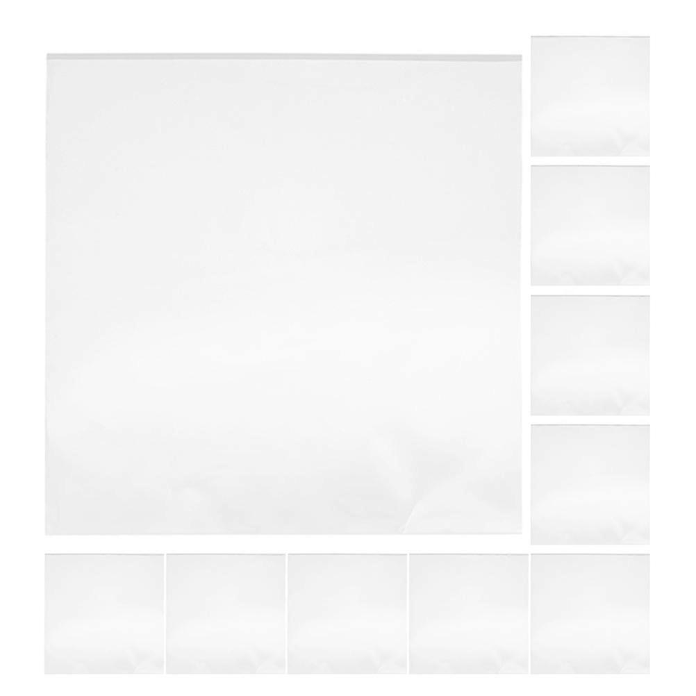 Vinyl Record Protective Sleeves Plastic Outer Covers for Album Storage 48Pcs