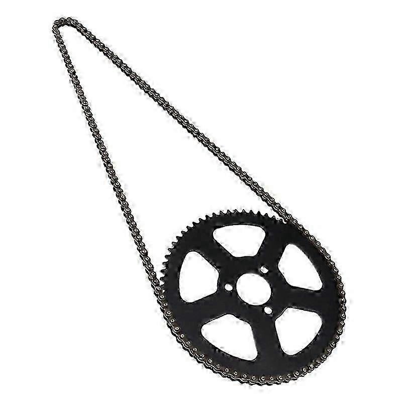 47CC 49CC 2-tahtimoottori 136L ketju ja 68T ketjupyöräsarja minitaskupyörille