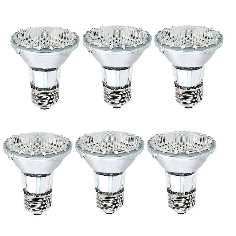 PAR20 50W Halogen Bulb 120V,6 Pack High Output PAR20 Flood Light Bulb,50W PAR 20 Halogen Flood Dimmable Warm White