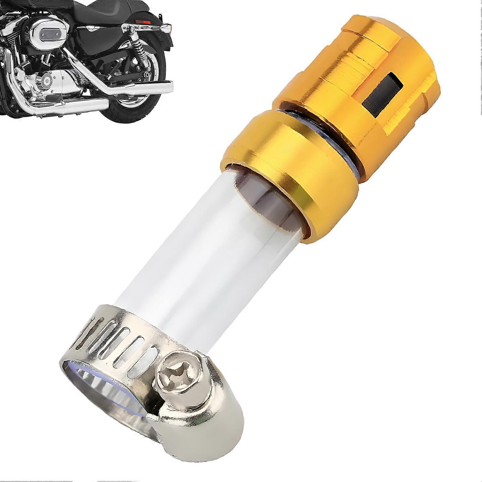 Air Filter Water Drain Pipe Motorcycle Air Intake Pipe Replacement Precision Engineered Drainage Head Plug Gold
