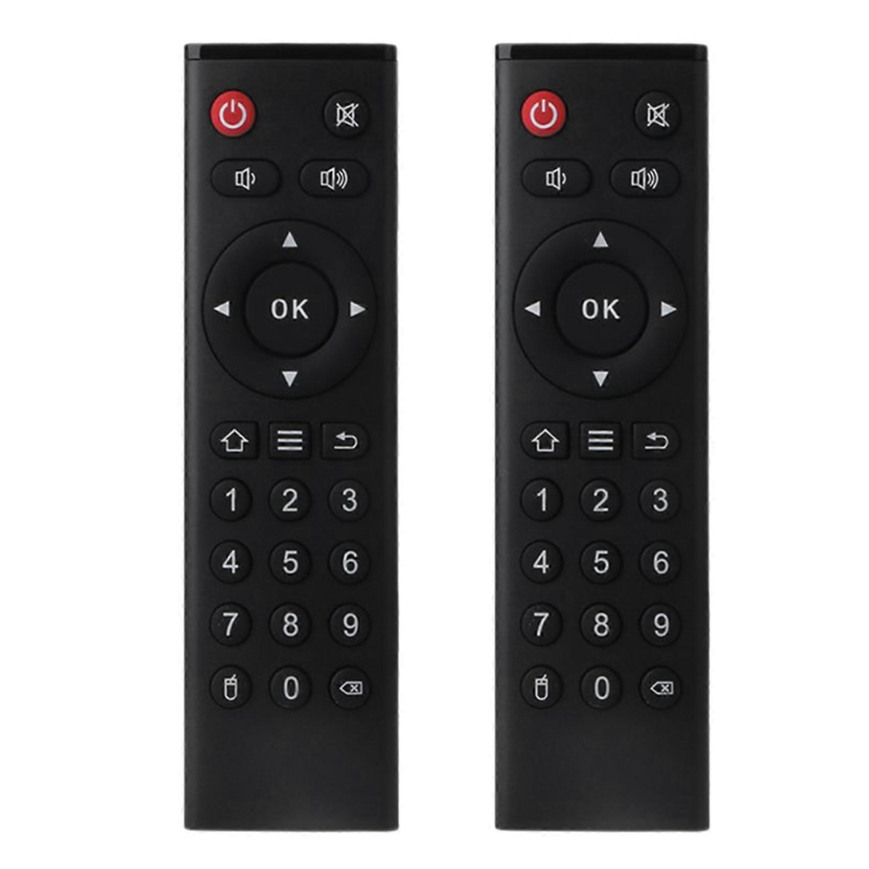 2X Remote Control Controller Compatible for Tanix TX3 TX6 TX8 TX5 TX92 TX9 Pro TV Replacement Remote Control Part N7MC