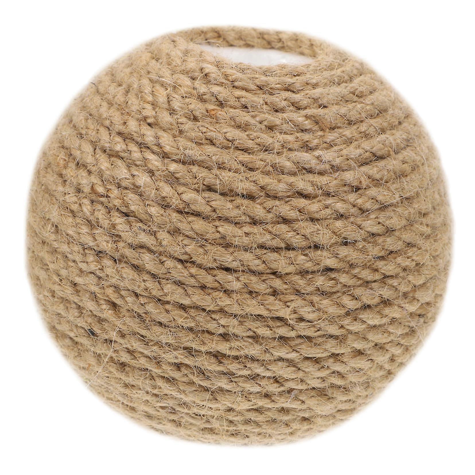 Sisal Rope Cat Scratching Ball For Kittens And Indoor Cats Interactive Ball Toy For Chewing And Exercise