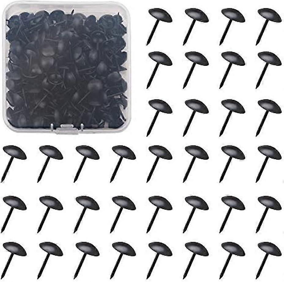 Round Decorative Nails With Box, For Upholstered Furniture, Cork Board Or Diy Projects