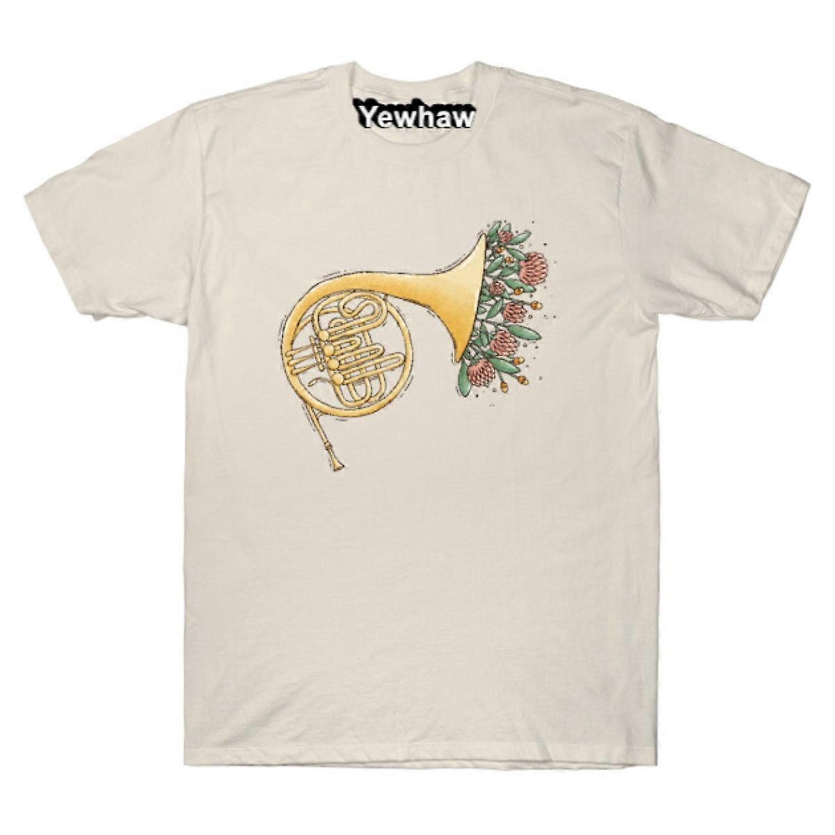 Bloomy franskhorn-T-skjorte