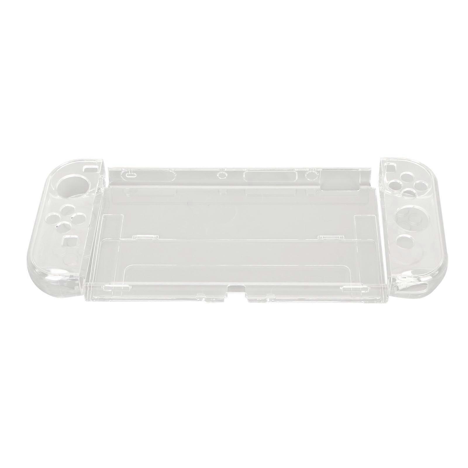 Protective Case for Switch Transparent Ergonomic Grip Smooth Touch Hard Protective Shell Cover