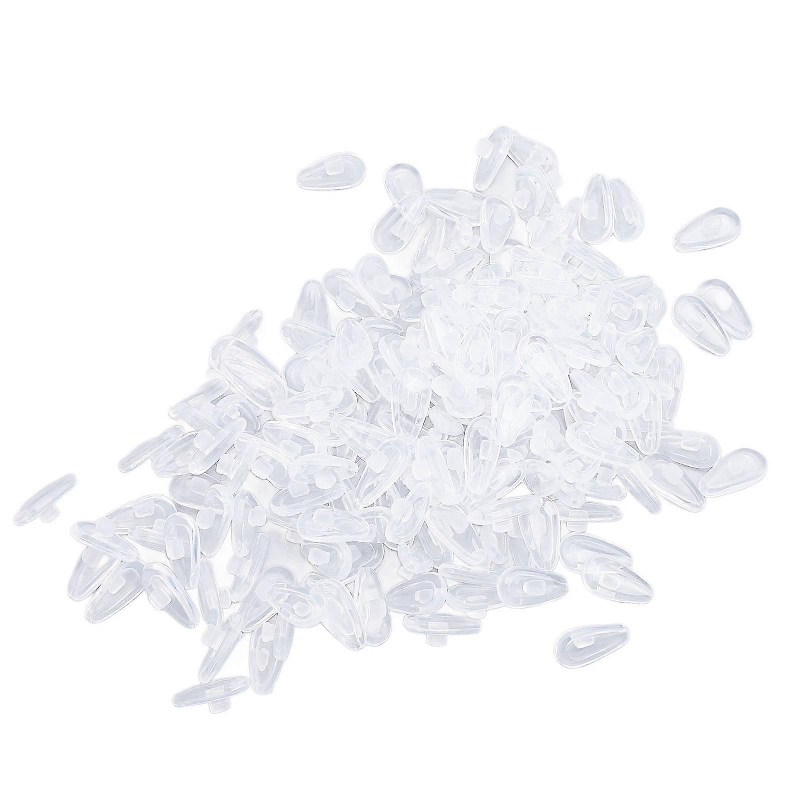 100 Pairs Silicone Air Cushion Nose Pads Anti Slip Eyeglasses Nose Pads Glasses Replacement Nosepads for Eyeglasses and Sunglasses A3 Cassette Type M