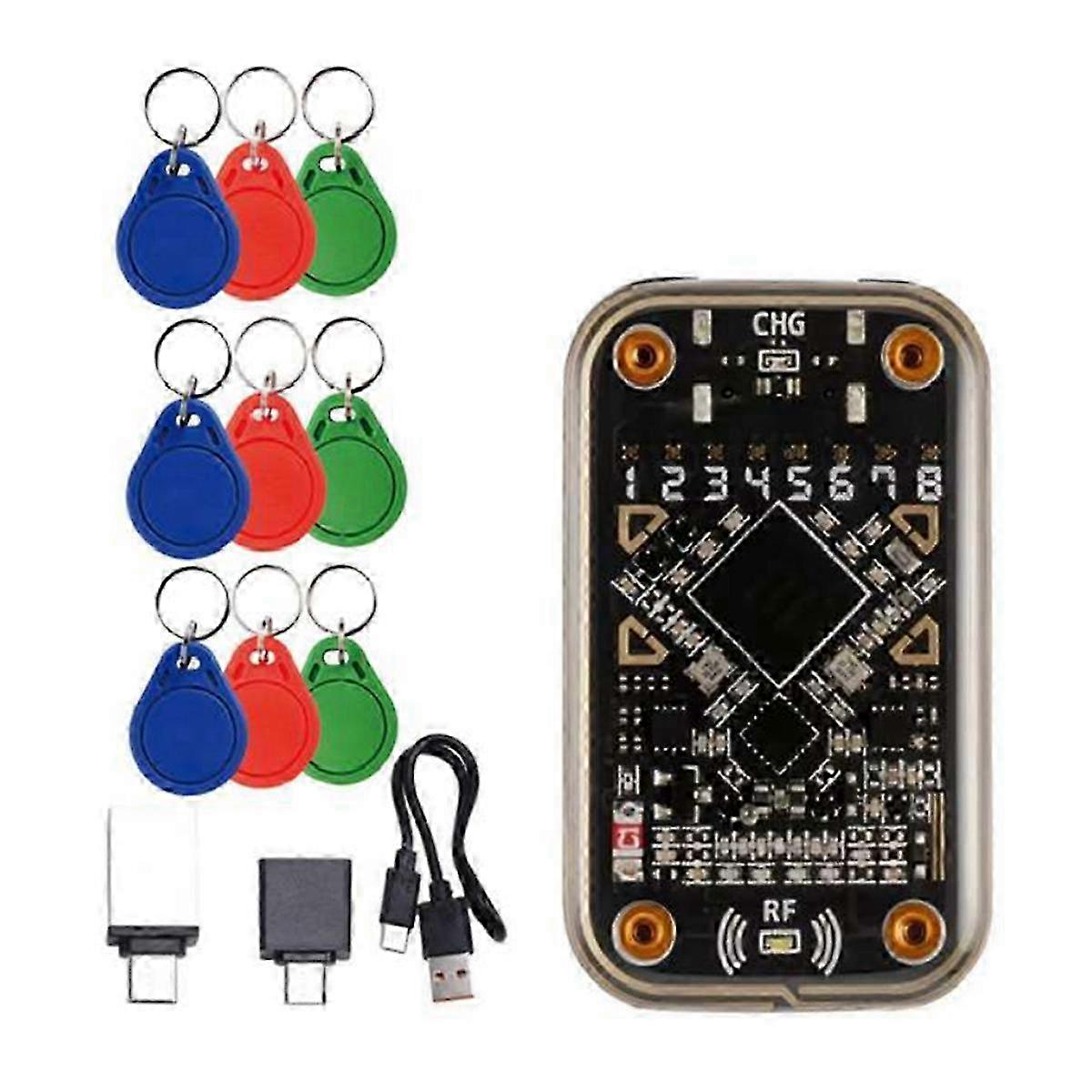 Chameleon Ultra RFID Smart Chip Reader+9XCUID Keychain