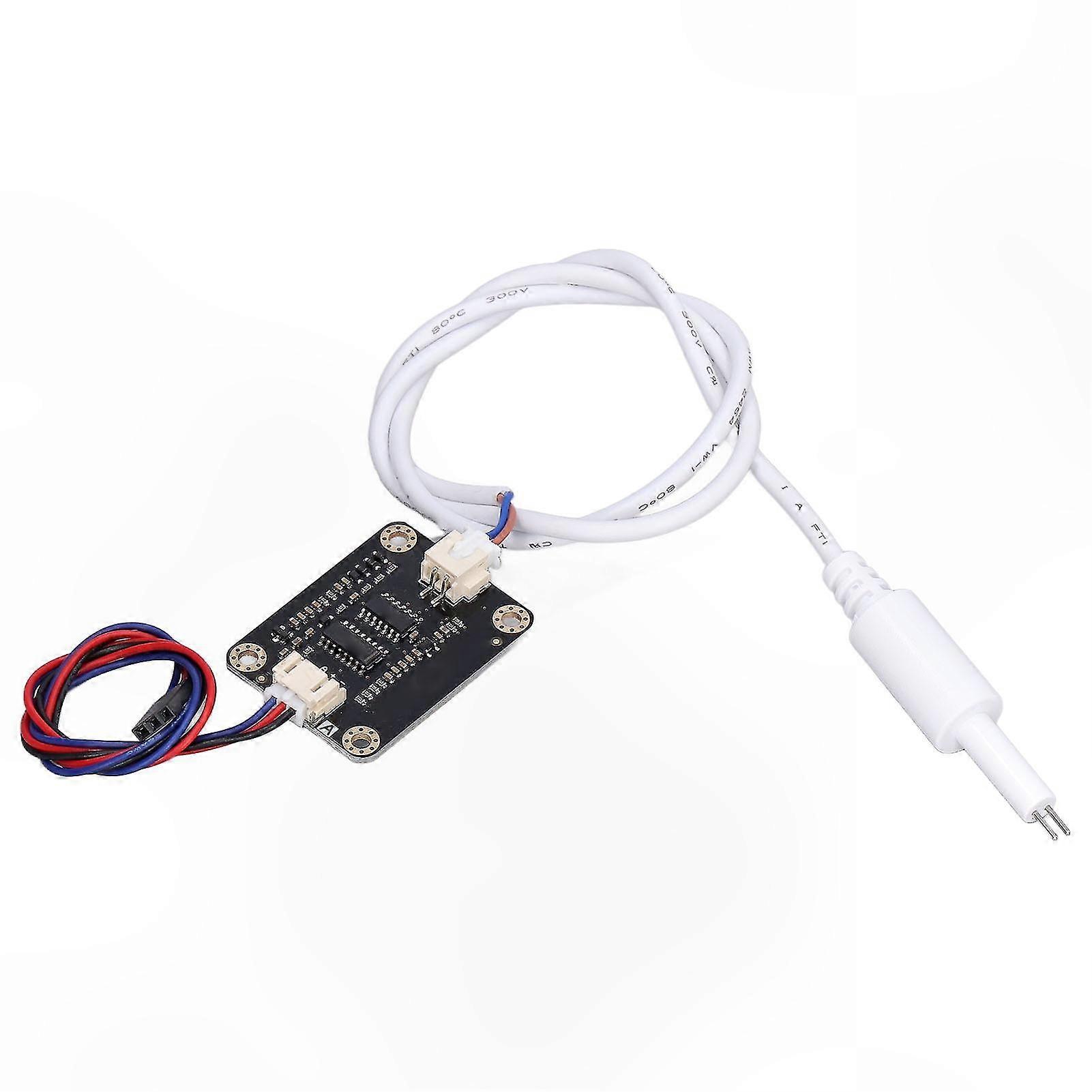 Water Conductivity Sensor, Waterproof Probe for Hydroponics Monitoring