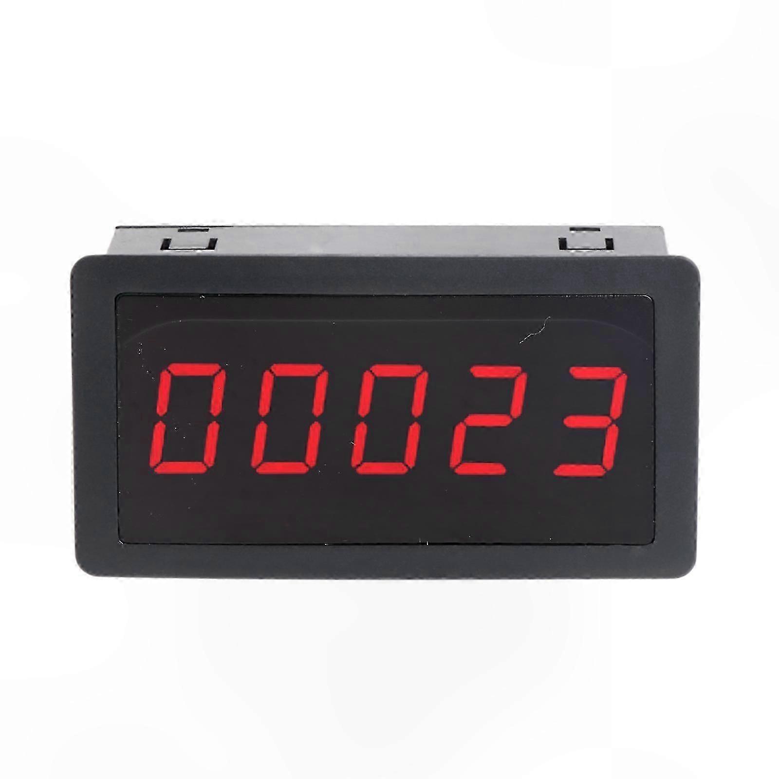 5-Digit LED Counter Panel 0-9999 Totalizer Display Meter