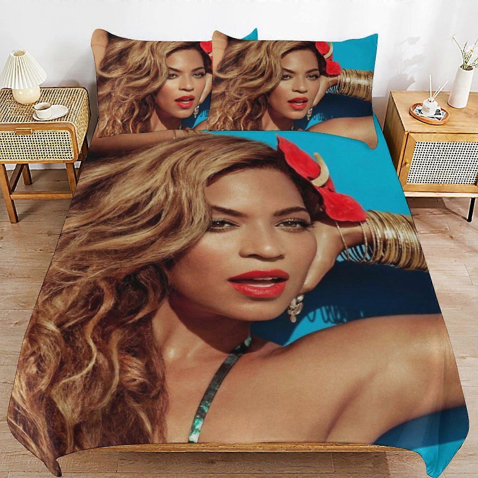 u7 Beyonc Hotel Collection Breathable Fabric Gentle Texture Practical Duvet Cover Sets with Hidden Zip n7