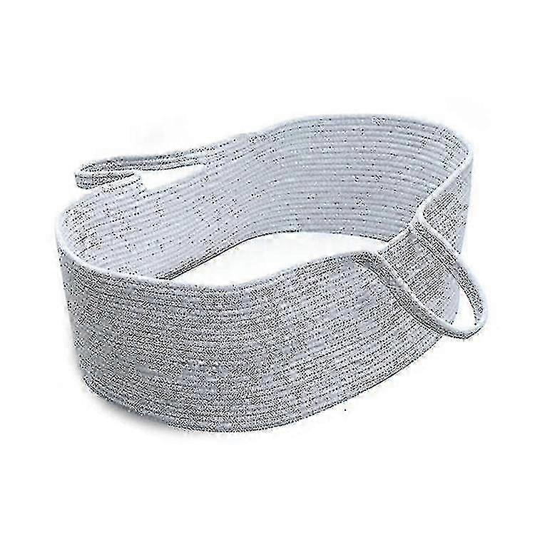 المحمولة المنسوجة القطن حبل سلة الرضع