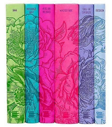 Jane Austen Boxed Set - Word Cloud Classics - Jane Austen - Biographical fiction - Canterbury Classics - Paperback
