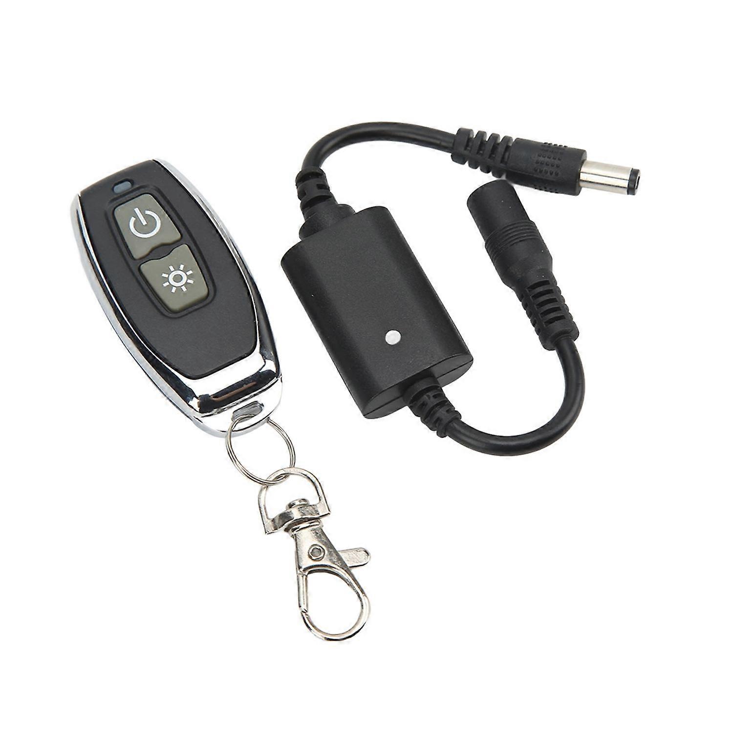 Remote Control Switch Compact Easy Wiring Learning Function Plastic Wireless Remote Switch DC3.5V‑12