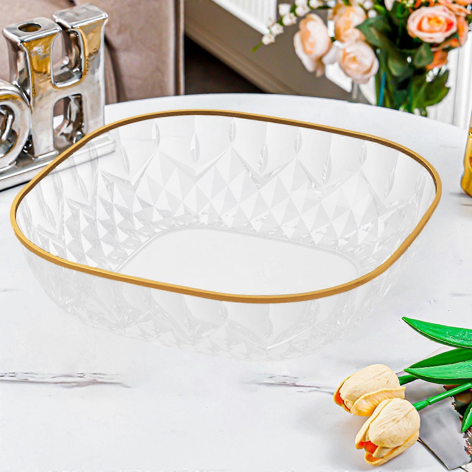 Fruit And Vegetable Plate, Serving Tray, Multipurpose Decorative Bowl, Snack Candy for