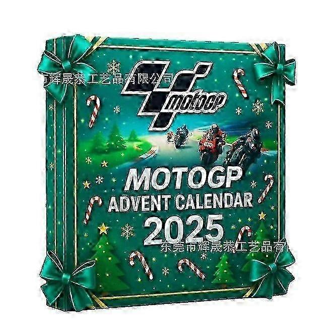 Ημερολόγιο Μοτοσικλέτας Advent 2025 - Δώρο αντίστροφης μέτρησης 24 ημερών για τα Χριστούγεννα, Διασκεδαστικό δώρο για λάτρεις και αναβάτες μοτοσικλέτας, 2D ακρυλική μοτοσικλέτα, Διακοπές