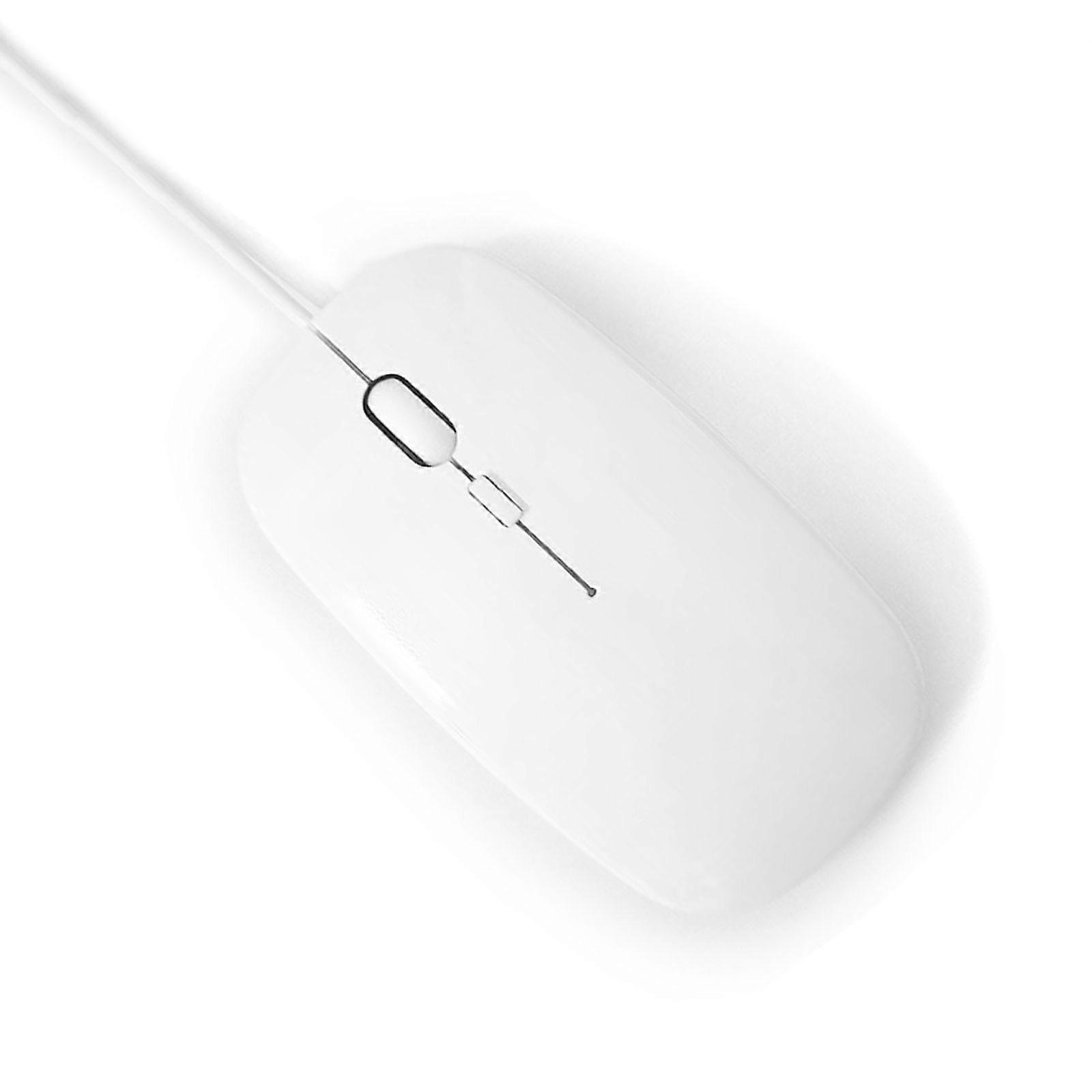 USB Type C Quiet Clicks Mouse Precise Opticaled Tracking Lightweight Ergonomic Multiple Device Support  White