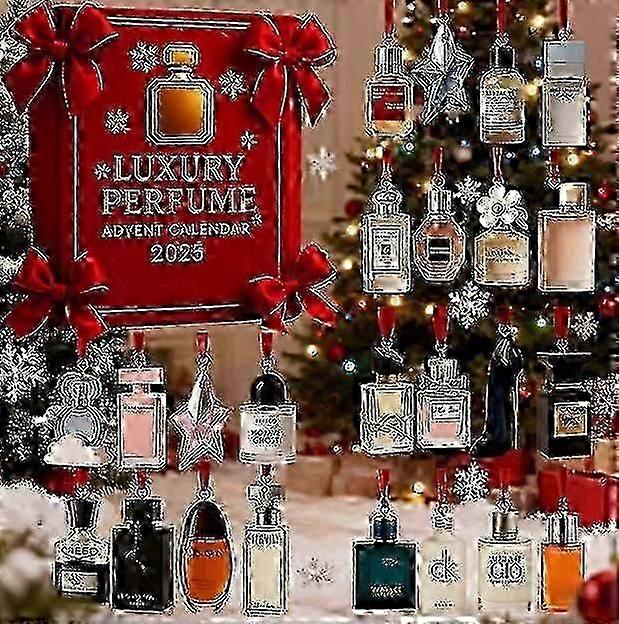 Χριστουγεννιάτικο Ημερολόγιο Advent 2025 σε Πλήρες Στυλ Ακρυλική Διακόσμηση