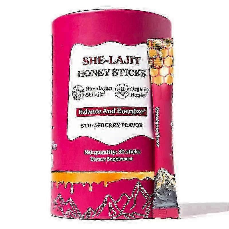 baumes de miel Shi1ajit 30 pièces, saveur fraise, compléments alimentaires pour alimentation par sonde, fitness et nutrition