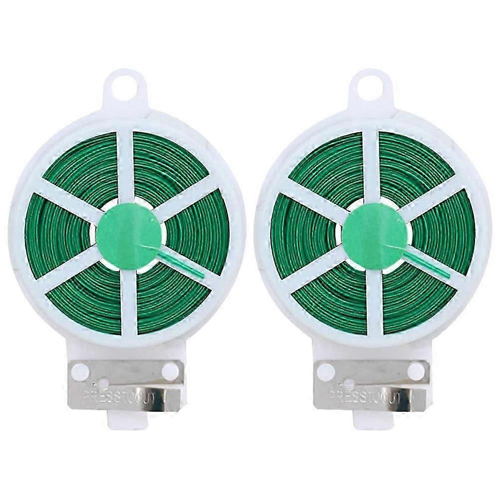 Garden Twist Ties For Plants PVC Material Protecting From Wind And Rain Easy To Bundle 2 Rolls