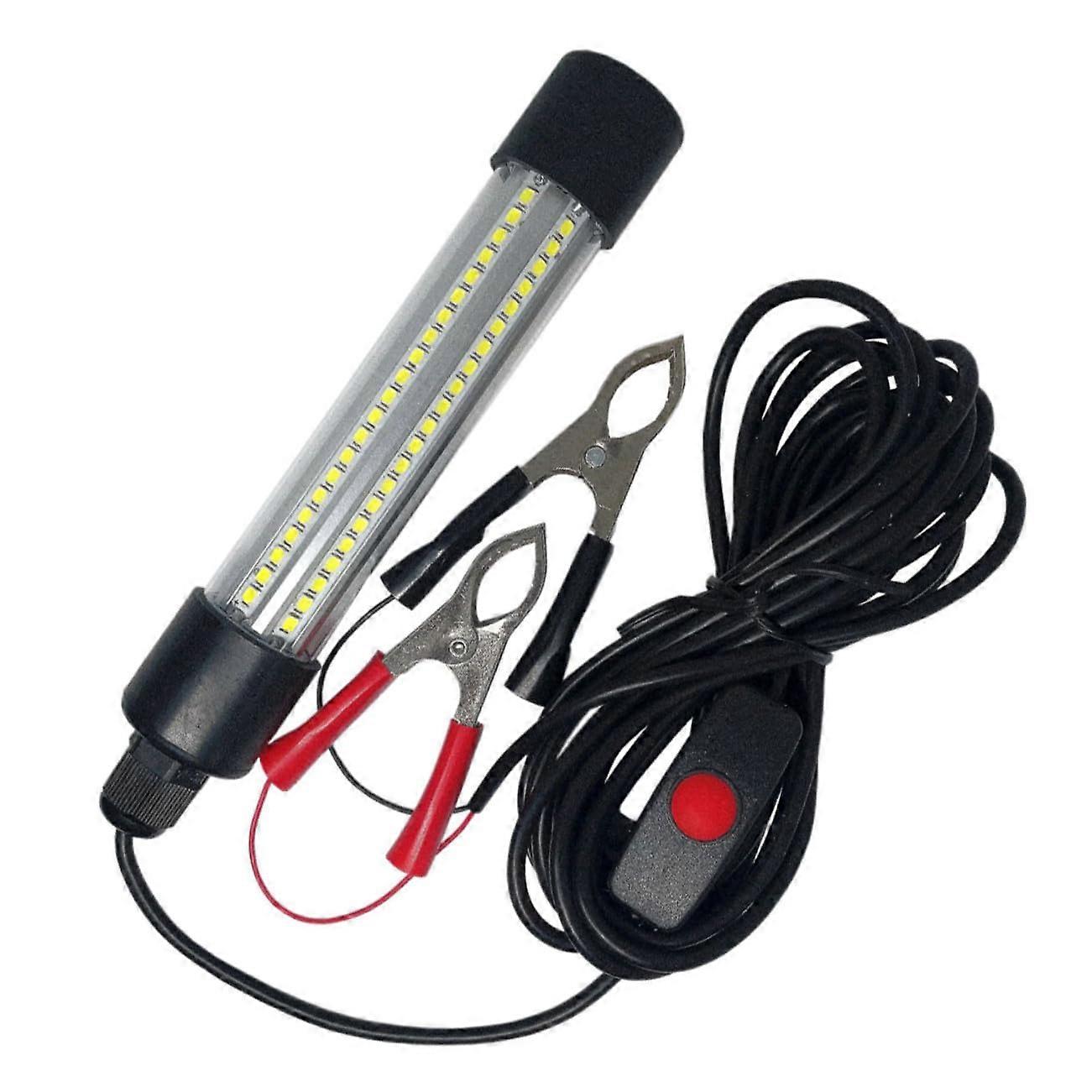 LED Fishing Light Green Submersible Glow Lamp for Freshwater and Saltwater Fish Lure