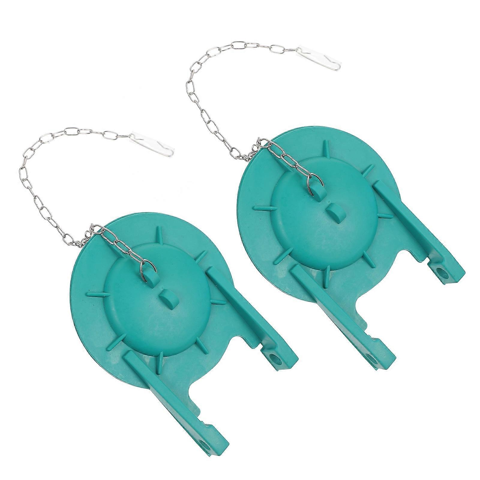 Toilet Tank Accessories Flapper Replacement Water Saving Flappers Model Valves 2 Pcs