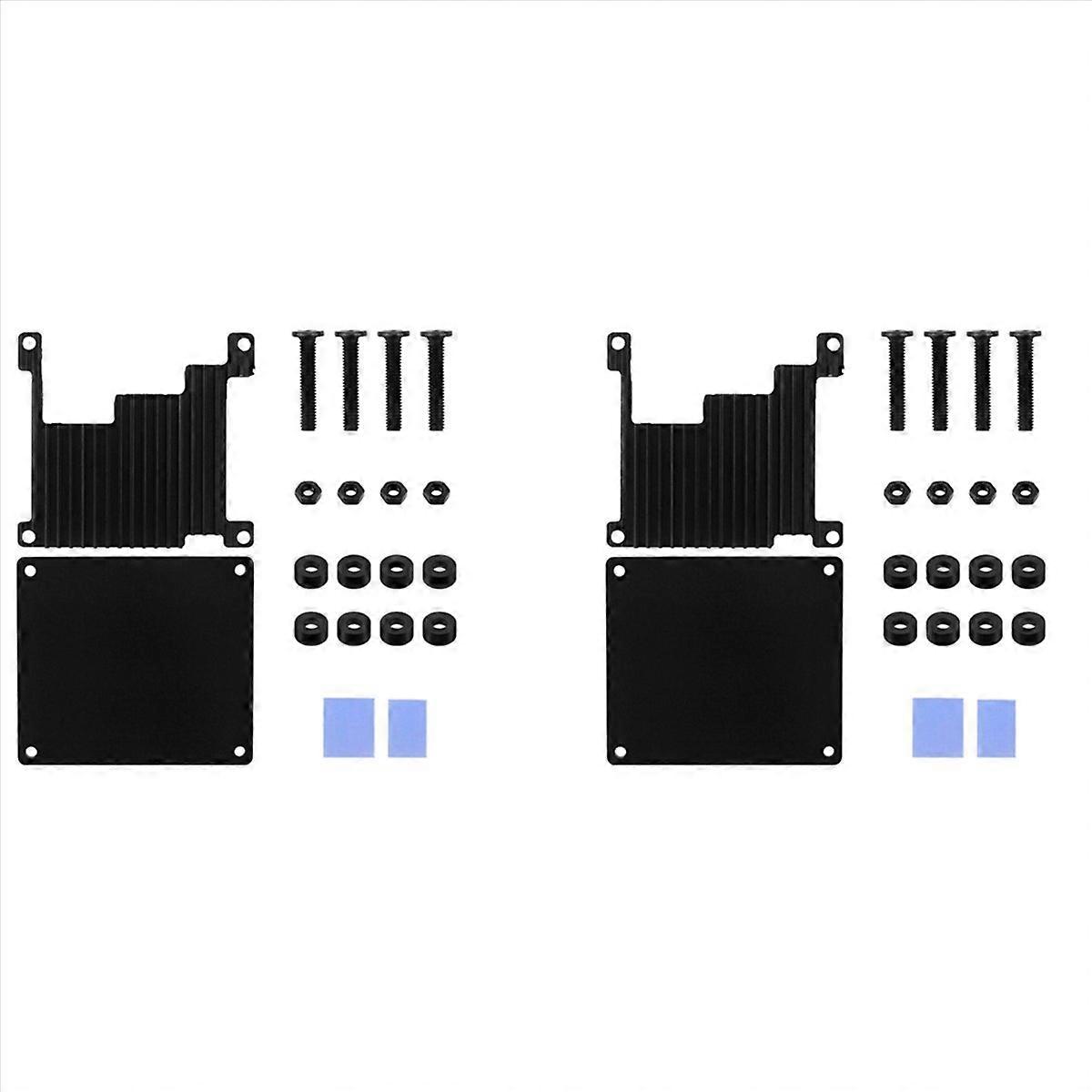 2X for Zero 3 Aluminum Case Passive Cooling Shell Heatsink for Zero 3 1 2 4GB Board