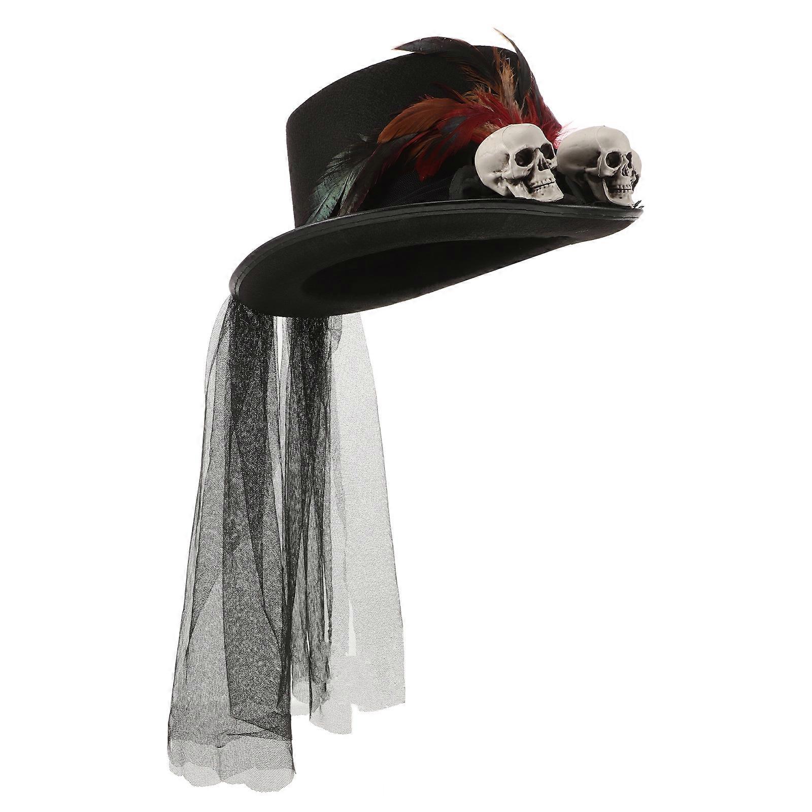 Gothic Steampunk Top Hat Photography Prop Suitable For Stage Performances 1Set