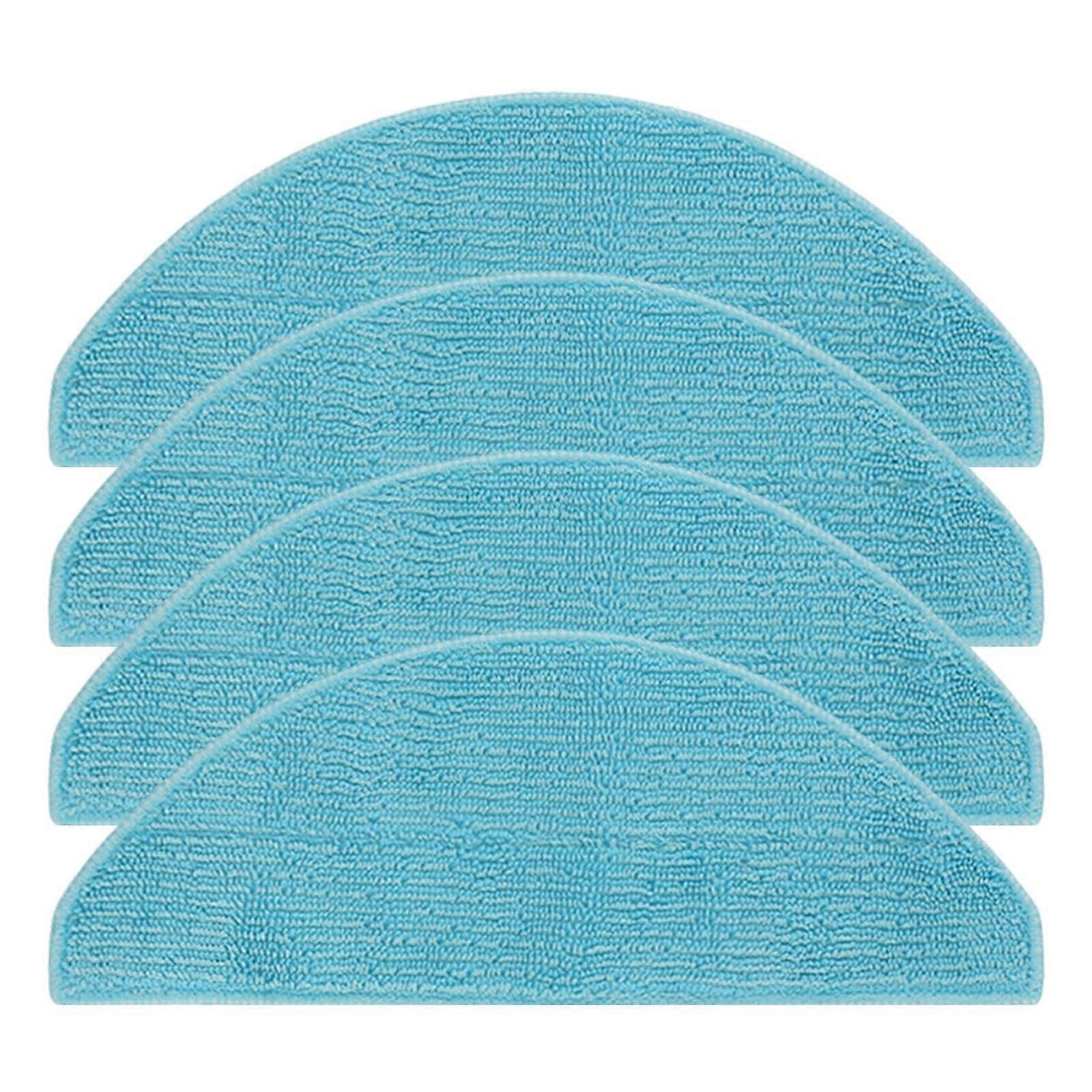 Replacement Mop Pads for Blaupunkt Bluebot Precision Plus Robot Vacuum, Durable Microfiber Cloths 4Pack
