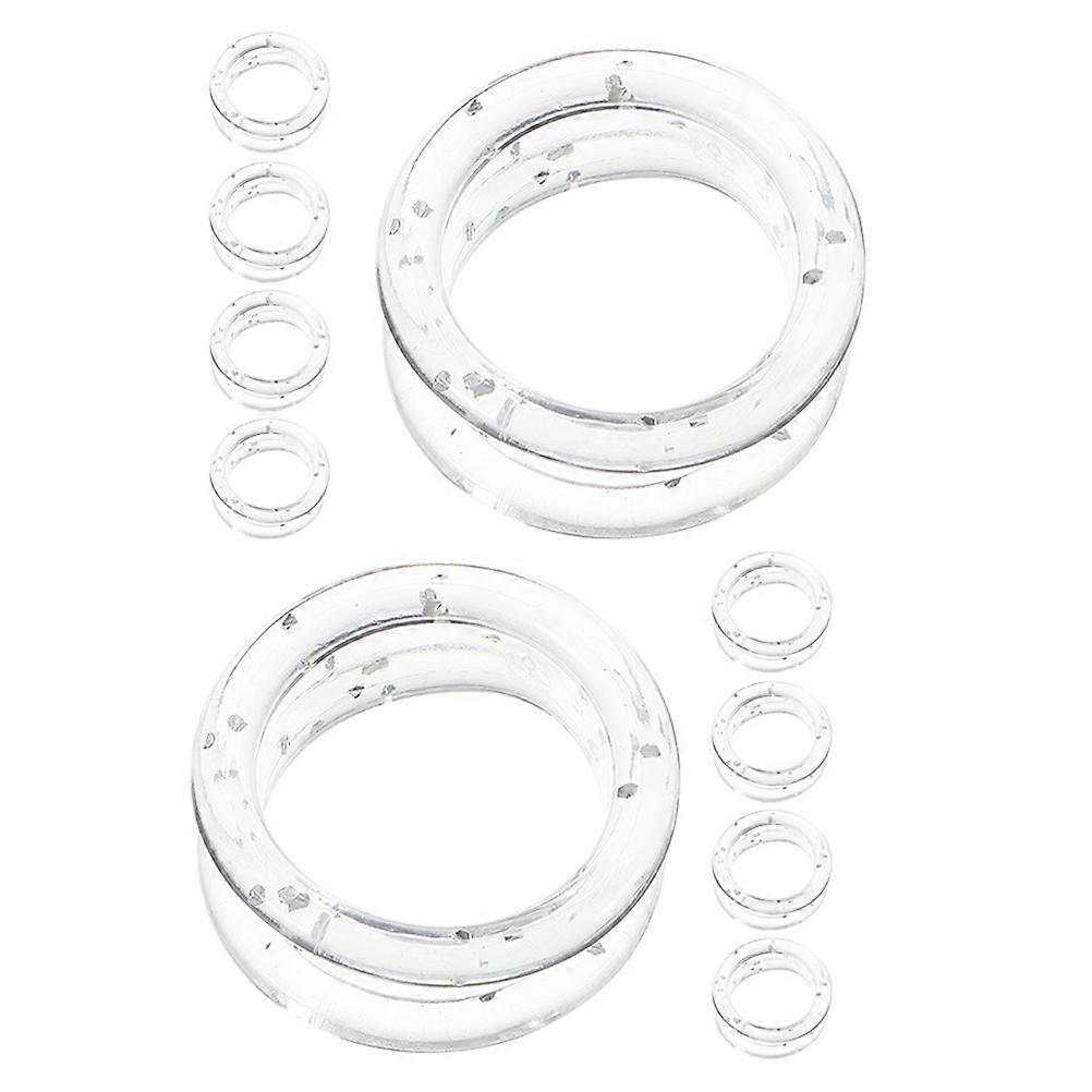 Finger Protector Ring Silicone Grooming Shears Inserts 10Pcs for Protection Use