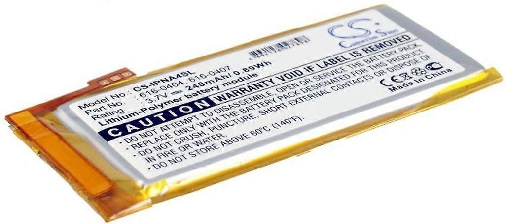 Battery for Apple iPod Nano 4th 16GB etc