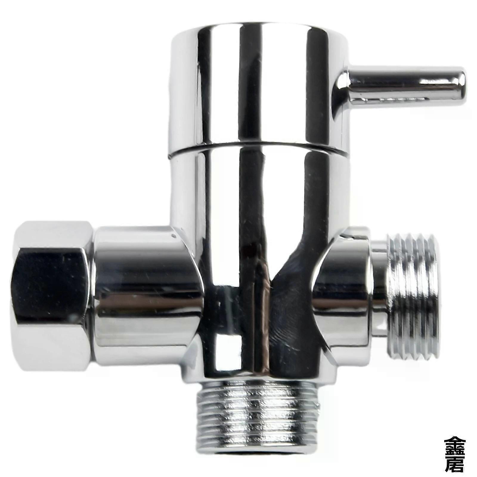 3 Way Shower Head Diverter Valve G1/2 Three Function Switch Adapter Connector Head faucet Bathroom Accessories 3 Way Shower Head