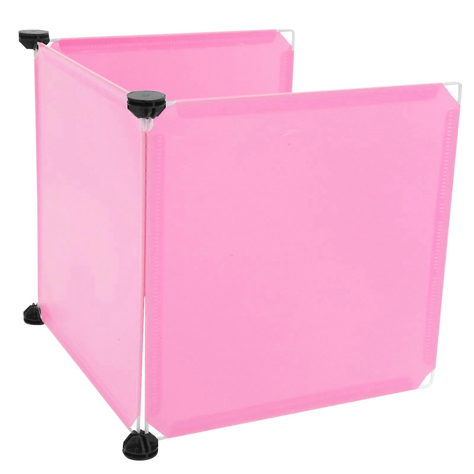 Litter Box Guard Cat Litter Box Splash Guards Cat Litter Box Privacy Screen Square PP Prevent Litter Scattering 3Pcs