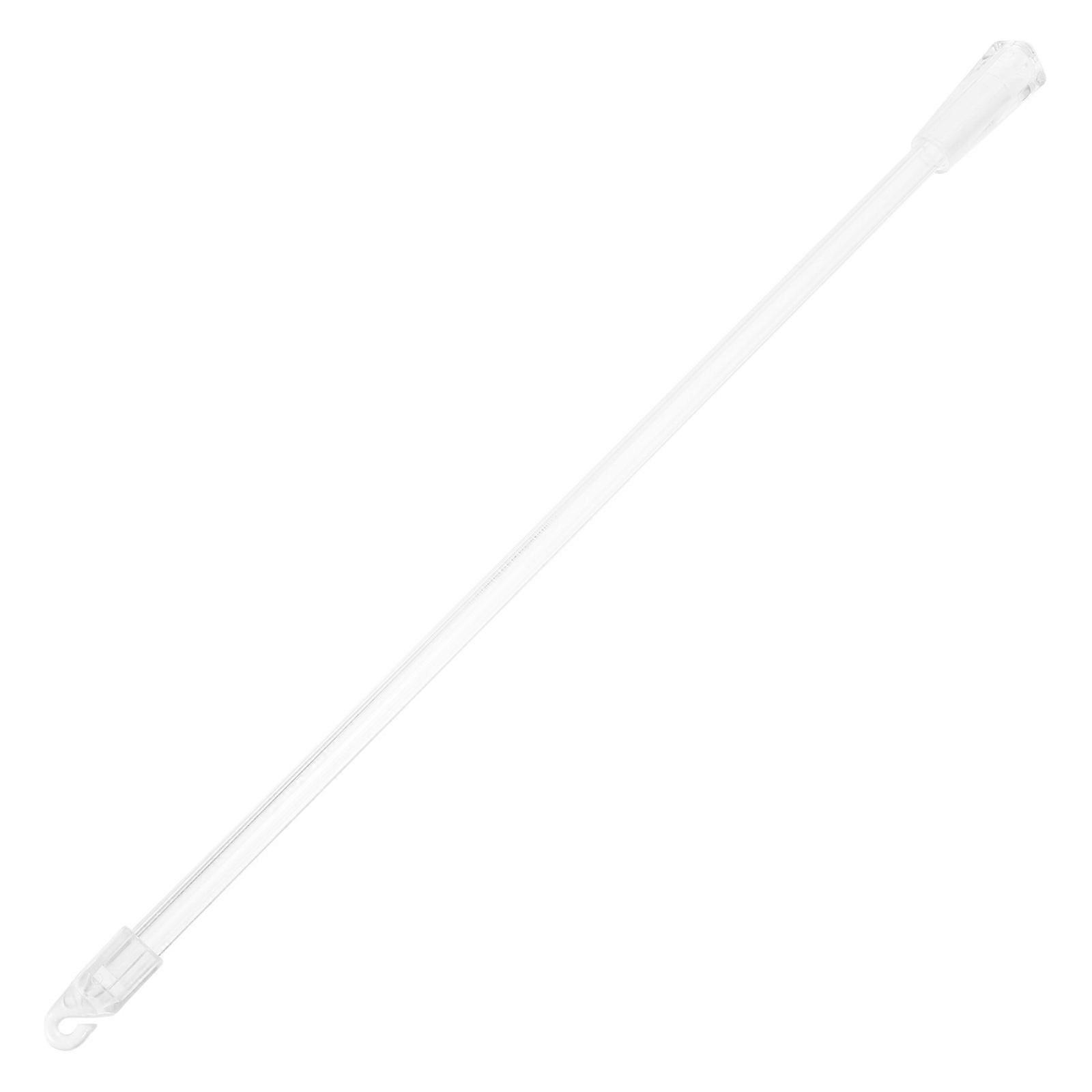 Vertical Blind Rod Acrylic Opener Stick with Hooks for Home Use 30Cm