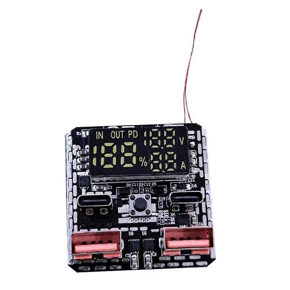 1PC 4-String Motherboard Module PD100W Bidirectional Boost Buck Fast Charging Module 20V 5A High Power Input Output