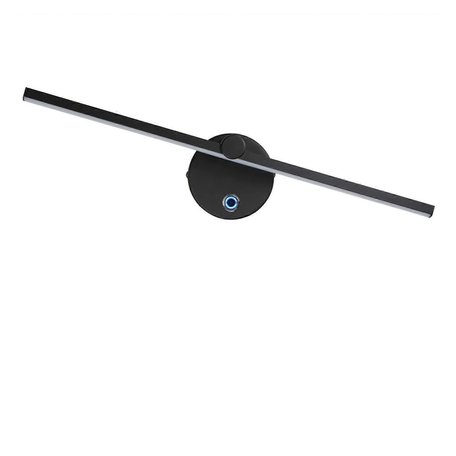 Wireless LED Picture Light Fixture 5W Touch Dimming 300° Adjustable Wall Lamp for Home Bedroom Art Display