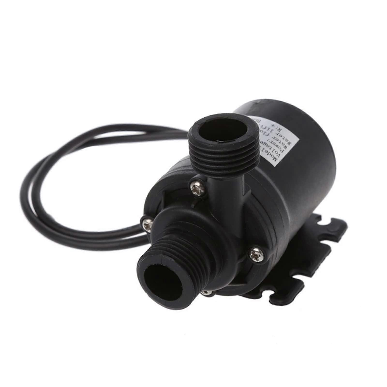 Submersible Pump Ultra-Quiet P15D 12V High Performance Low Noise Water Pump with Inlet and Outlet