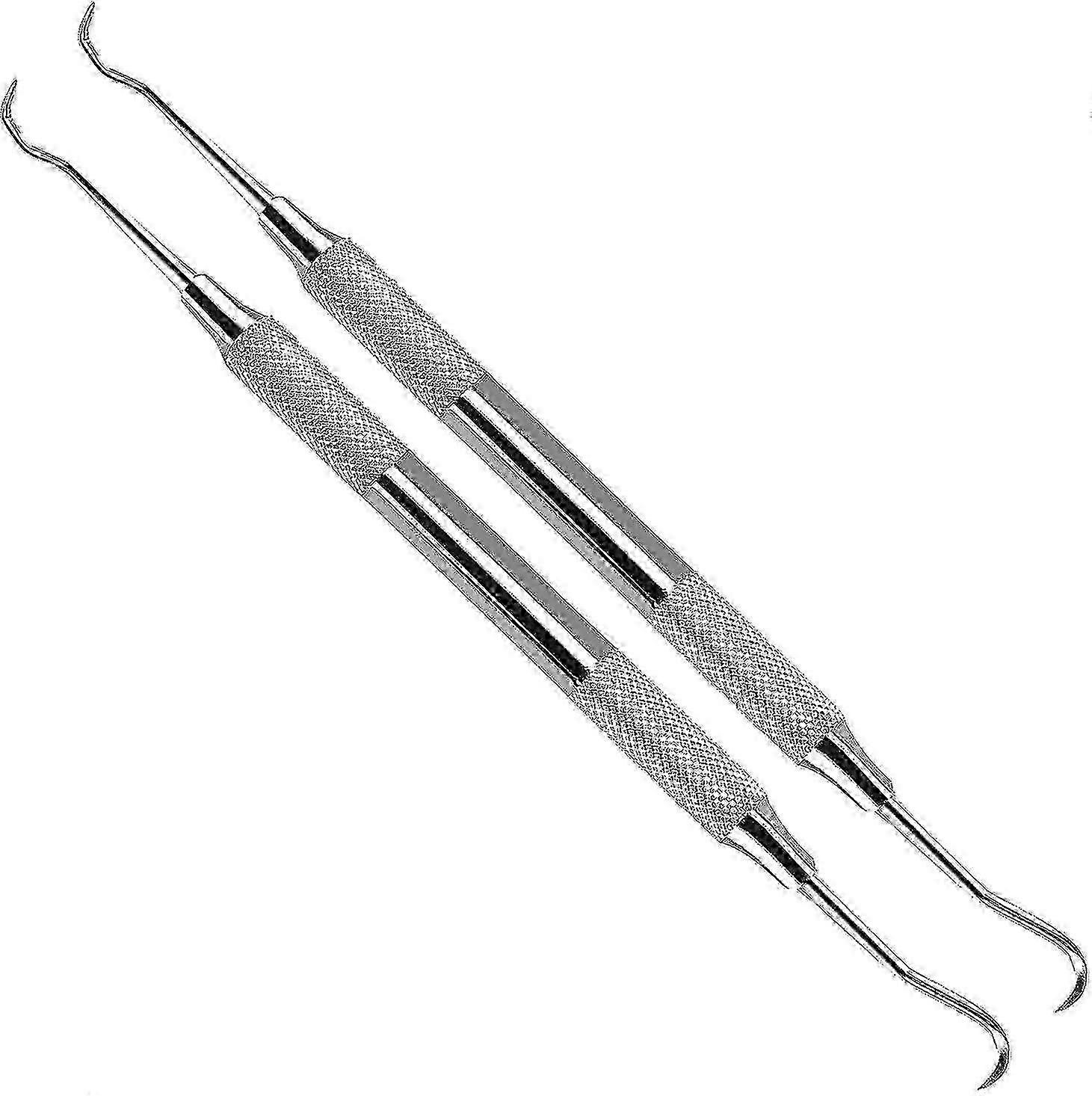 Dental Tartar Scraper Tool - Double Ended Pick, Plaque Remover