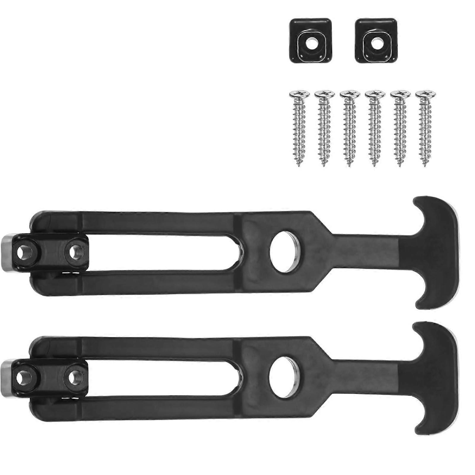 2Pcs Rubber T Handle Draw Latch with Ergonomic Grip for Toolbox Cooler Golf Cart Farm Machinery