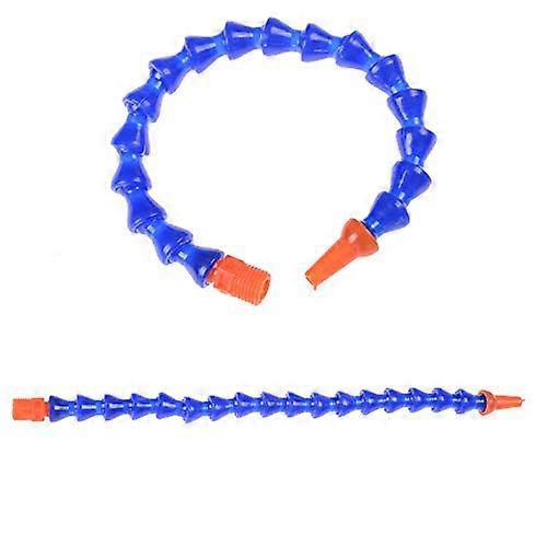 300mm Flexible Coolant Hose with Round Nozzle, Adjustable Plastic Pipe for Lathe,  Temp Resistant