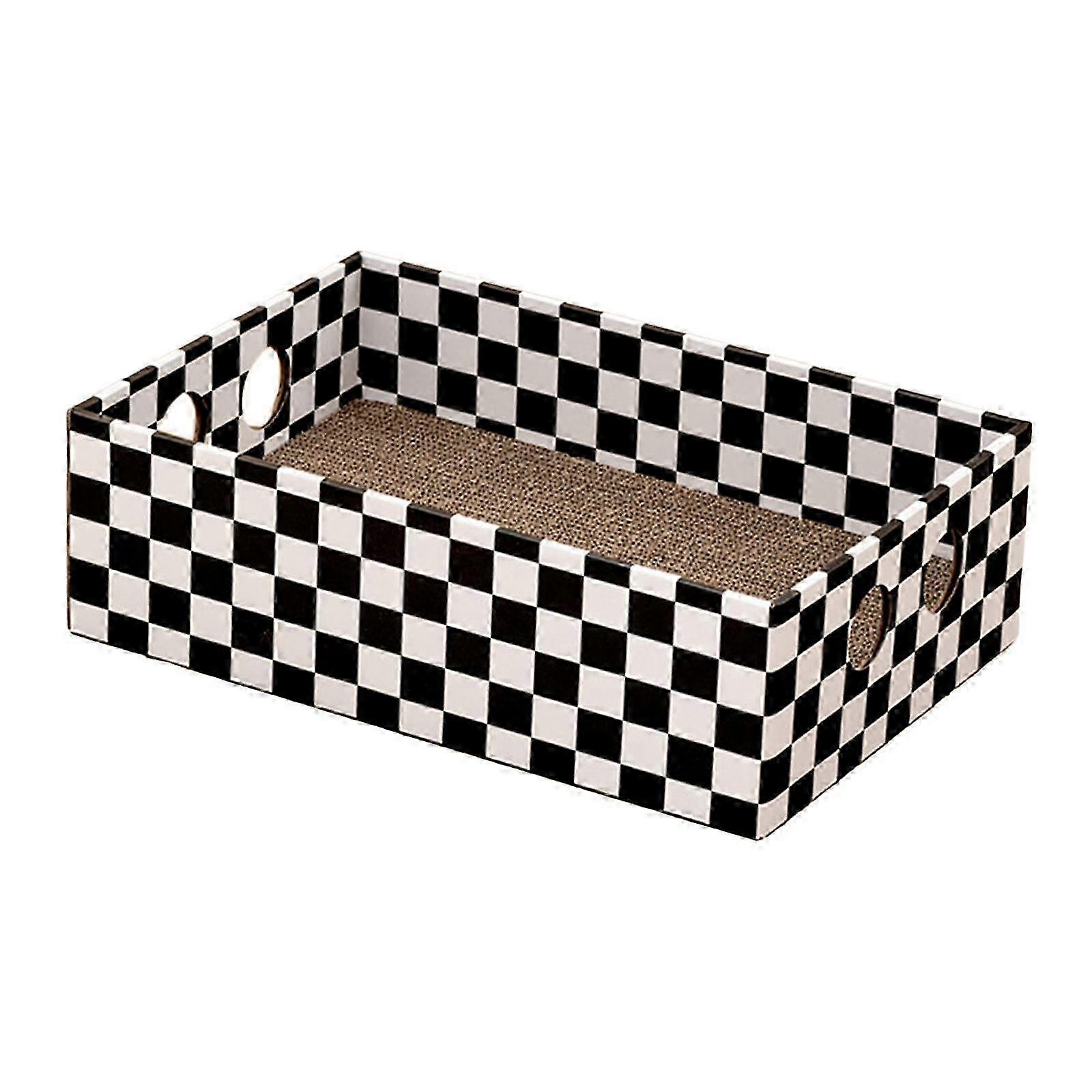 Cardboard Cat Scratcher Box Scratching Board For Small Medium Cat Kitten