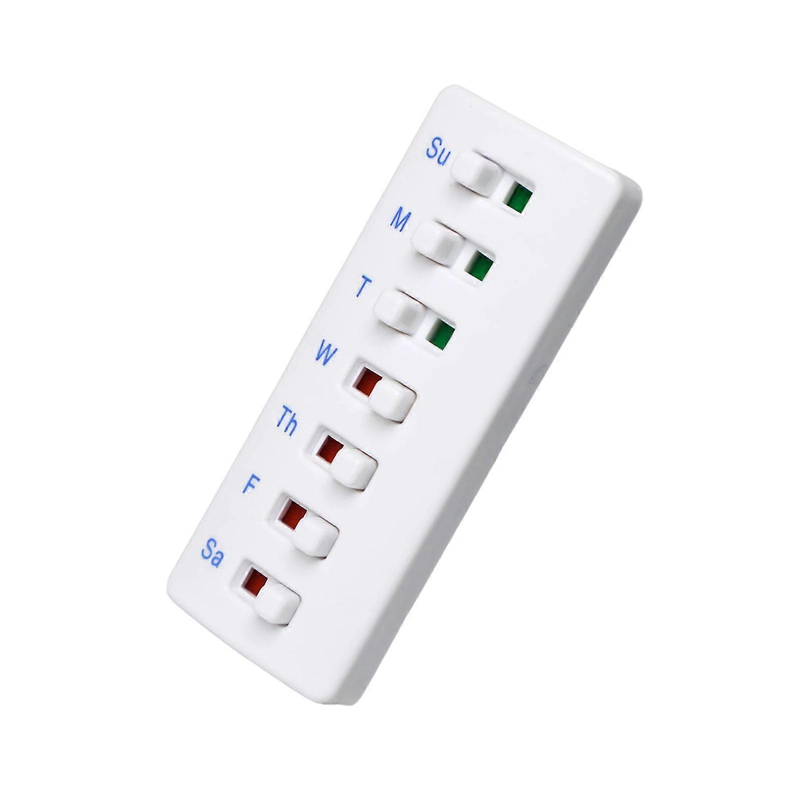 Efficient User Friendly Pills Reminder Featuring Intuitive Interface For Easy Medication Management And Portable Use  White