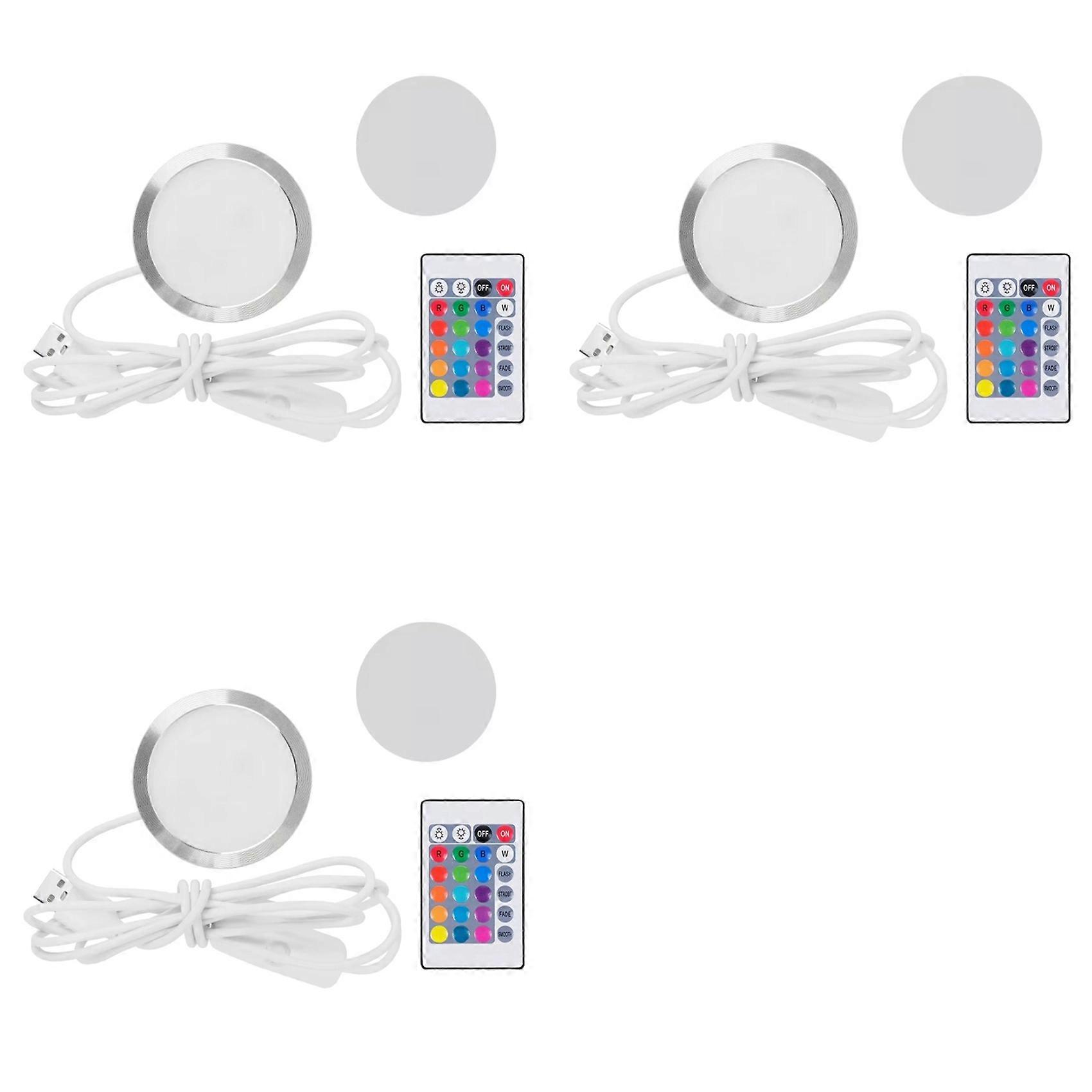 3X 3D Printing Model LED Light LED Spotlight Multicolour Adjustable Led Light Kit DIY LED Spotlight Without Lamp Shell