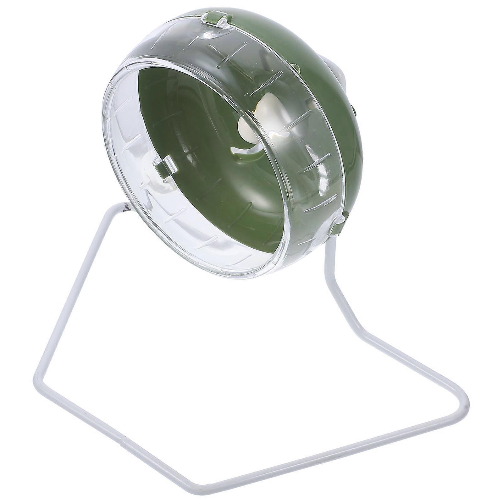 Silent Hamster Wheel Pet Running Toy with Adjustable Stand
