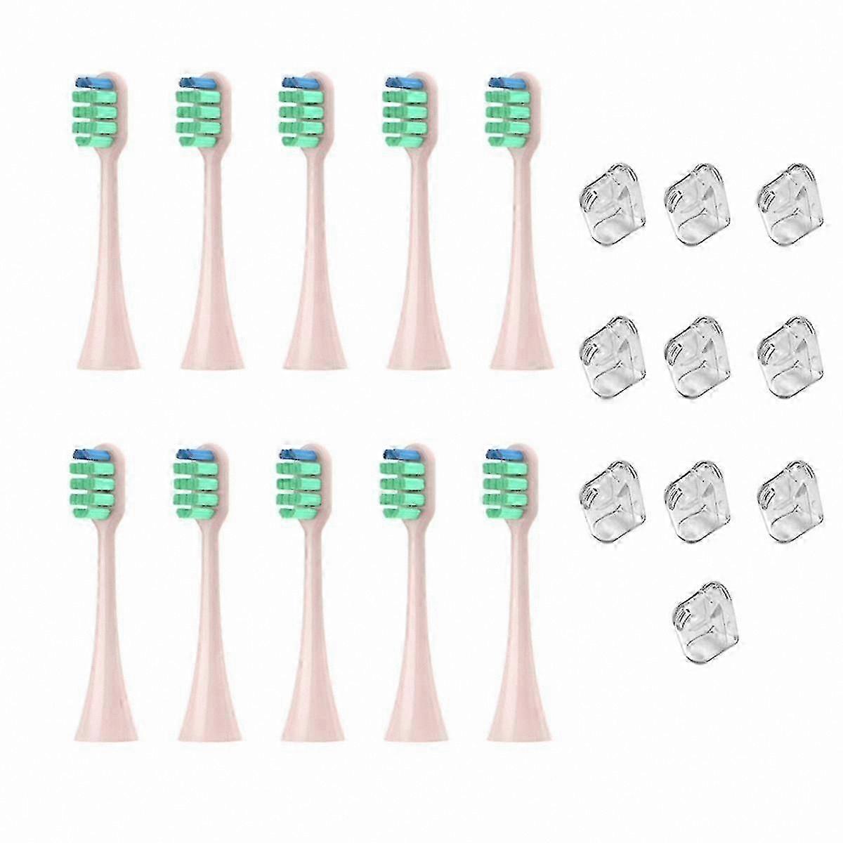 Replacement Electric Toothbrush Heads, Pink-Compatible with EW-DC01 Model