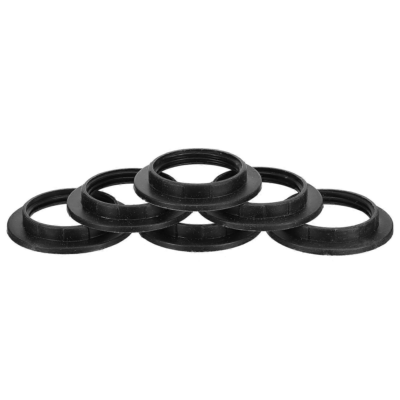 E27 Light Collar Ring Plastic Lamp Socket Adapter for Lamp Use Pack of 50