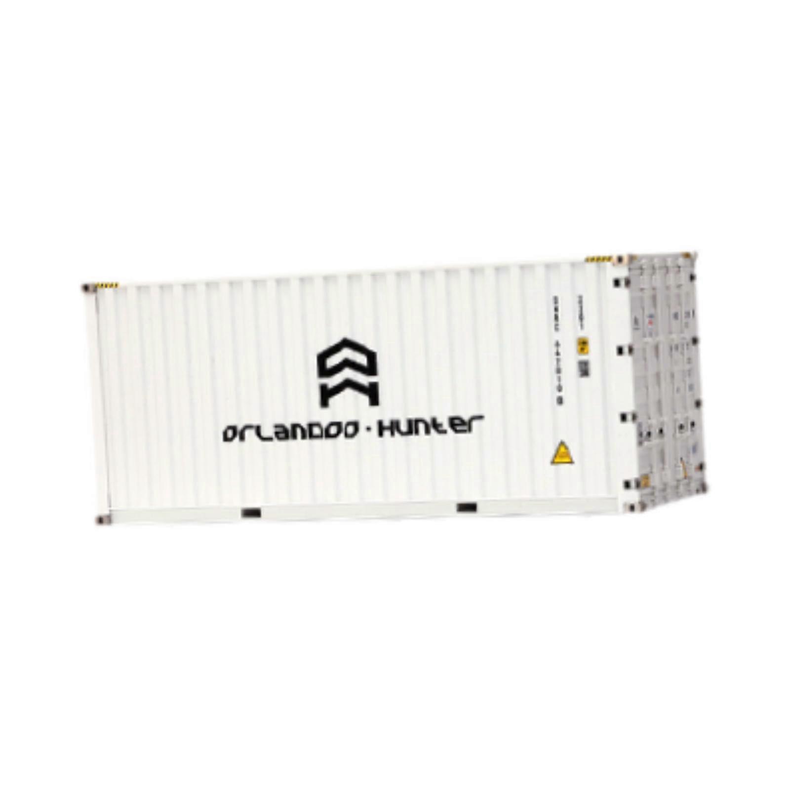 Rectangle Container Model Scene Decor Realistic Diorama Decoration Cargo Lorry