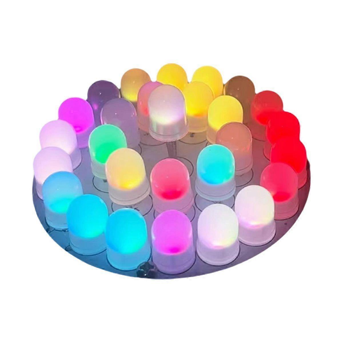 Full-Color LED Lighthouse Kit Touch Control C51 Microcontroller Control DIY Electronic Soldering Ki