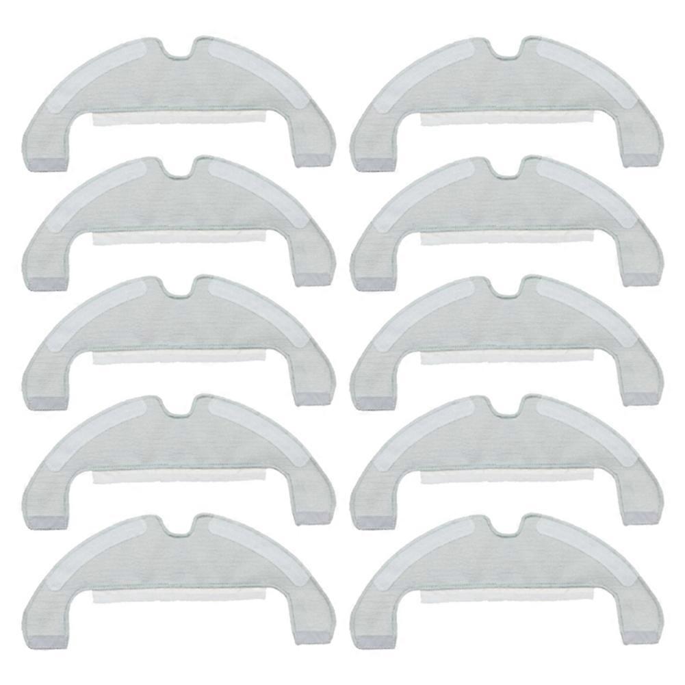10PCS Mop Cloths for D10s Plus Robot Vacuum Cleaner Replaceable Washable Cleaning Rag