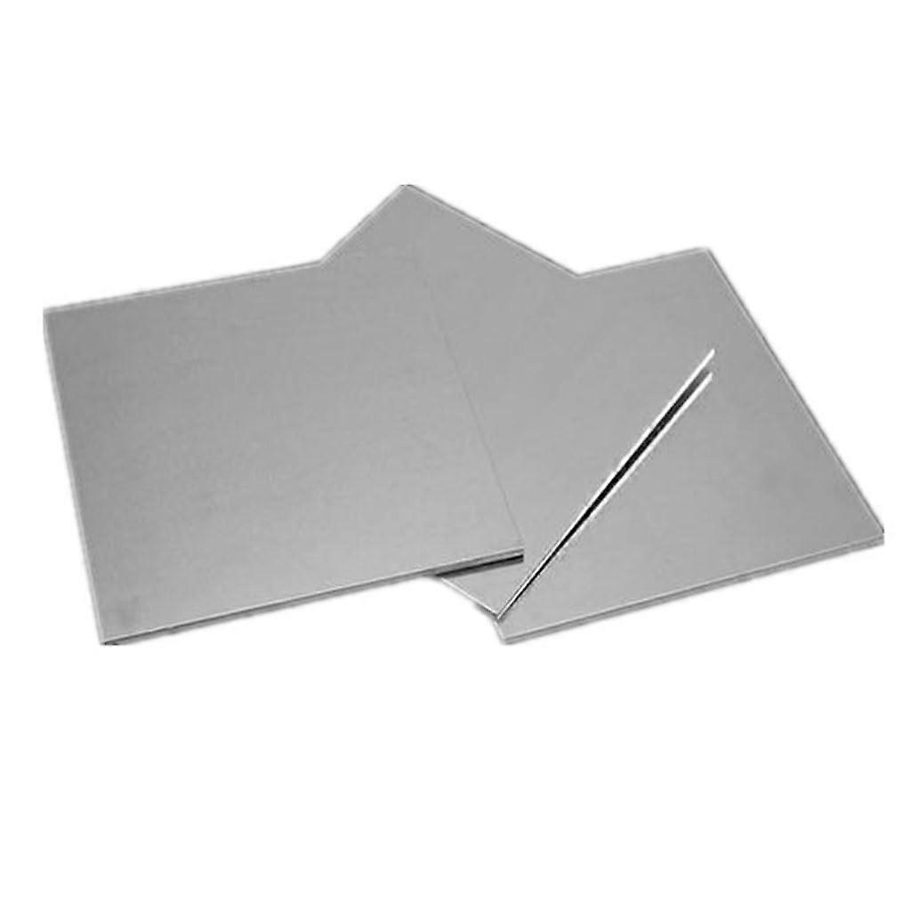 TA1 Titanium Sheet Corrosion Resistant 100x100mm Multiple Thickness Options Lightweight