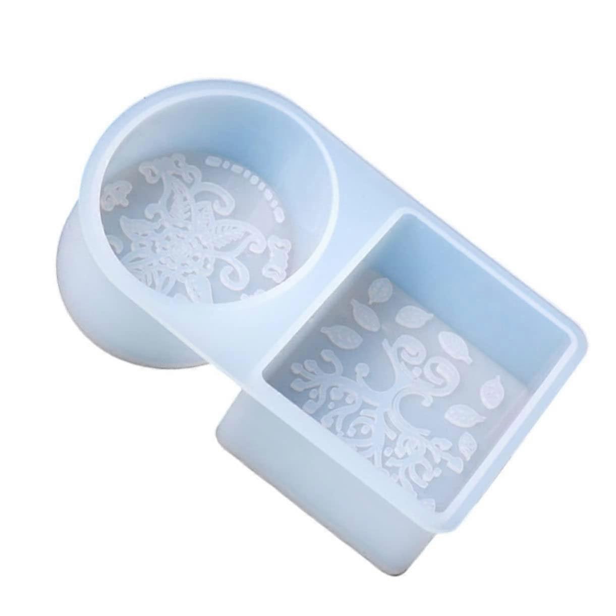 Ethnic Pattern Silicone Soap Mold for DIY Handmade Soap Making Easy Release Flexible Design